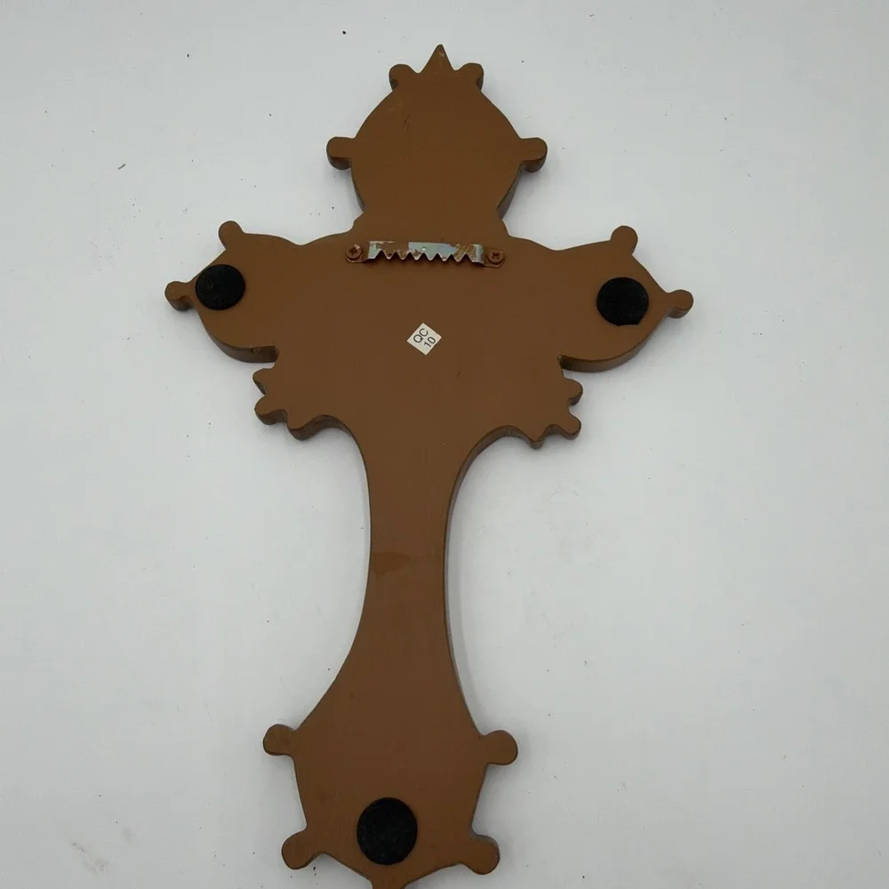 Decorative Cross Wall Hanger,‎ composite, 13 1/2 X 8 1/2